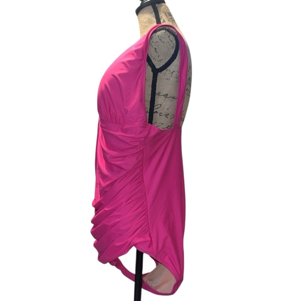 J. Crew Pink Women's One Piece Swimsuit - Picture 8 of 11